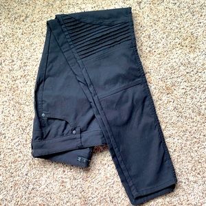 Patna Moto Black Pants Size 12